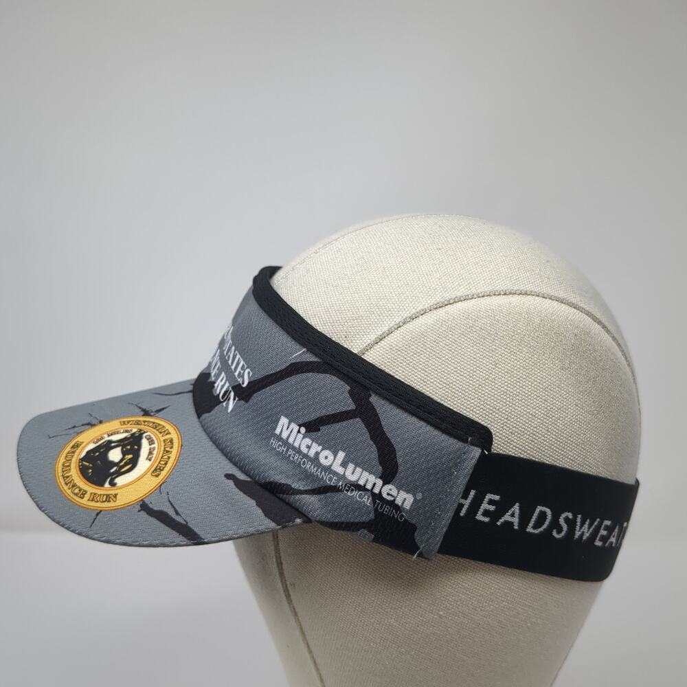 Western States Endurance Run Grey Performance Visor - Picture 3 of 9